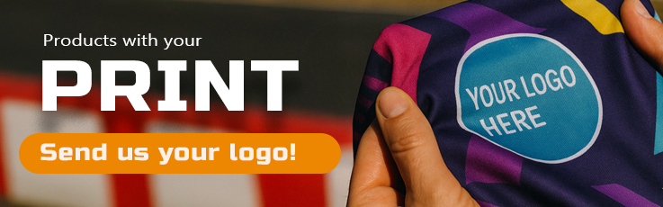 Products with your print, send us your logo