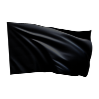 Karting flag - black