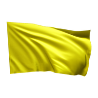 Karting flag - yellow