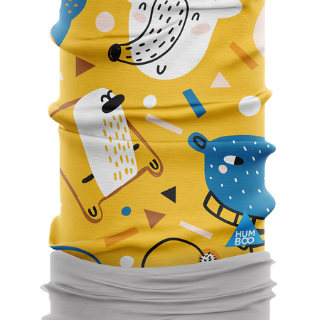 Children's multifunctional scarf with fleece - Bears (SKF.01)