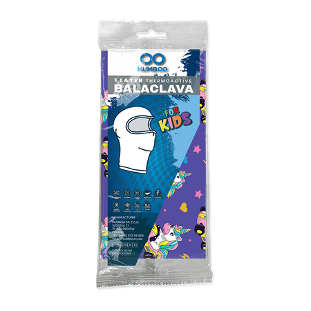 Speedline 160 - children's thermoactive balaclava - Karting Sweet (KTK.04) - in a single polypack