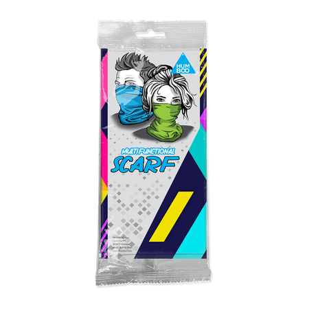 Multifunctional scarf - Neon (SC.03) - in a single polypack