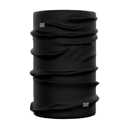 Multifunctional scarf - Black (SCM.19) - in a collective package