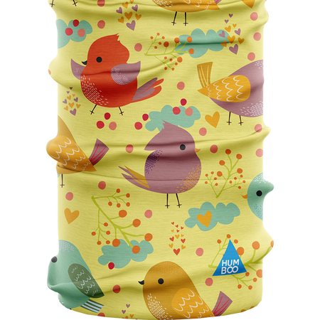 Children's multifunctional scarf - Birds (SK.10) - in a single polypack
