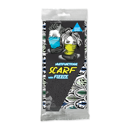 Multifunctional scarf with fleece - Indian (SCF.01-W) - in a single polypack