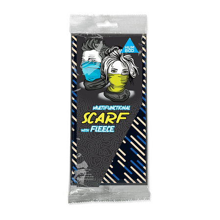 Multifunctional scarf with fleece - Meteors (SCF.21) - in a single polypack