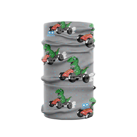 Komin wielofunkcyjny dziecięcy - Karting T-Rex (SK.14) - w pojedynczym foliopaku