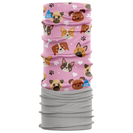 Children's multifunctional scarf with fleece - Dogs (SKF.07)