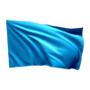 Karting flag - blue