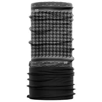 Multifunctional scarf with fleece - Kefia Grey (SCMF.32)