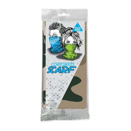 Komin wielofunkcyjny na szyję - WZD. (SCM.02) - w pojedynczym foliopaku