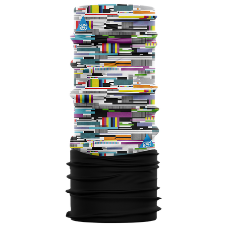 Multifunctional scarf with fleece - TV-Glitch (SCF.06) - in a collective package