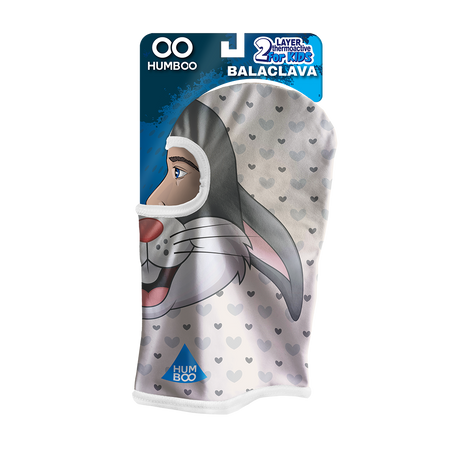 Snow 225 - children's thermoactive balaclava - Bunny (KIDS.01)