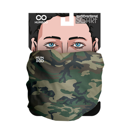 Multifunctional scarf - Woodlands (SCM.05)