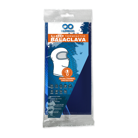 Snow 225 - thermoactive balaclava - Neptunic (SNOW.99) - in a single polypack