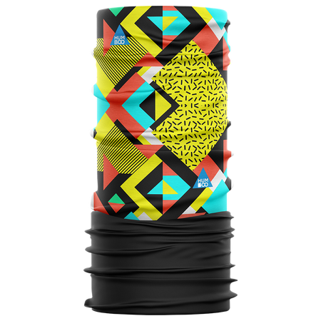 Multifunctional scarf with fleece - Abstract (SCF.03) - in a collective package