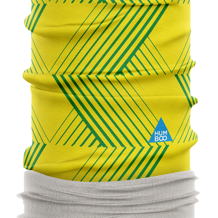 Komin wielofunkcyjny na szyję z polarem - Phanto Yellow (SCF.14)