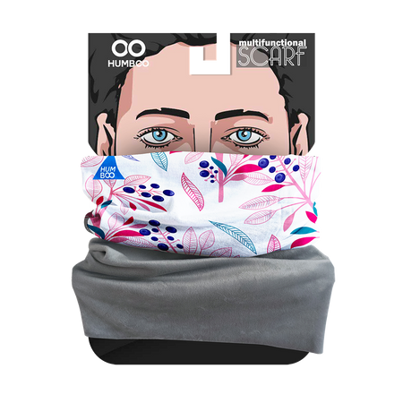 Multifunctional scarf with fleece - Nightshade (SCF.08-W)