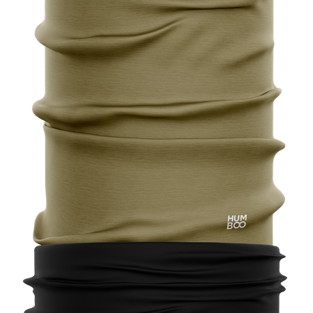 Komin wielofunkcyjny na szyję z polarem - Light Khaki (SCMF.11) - w opak. zbiorczym