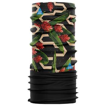 Multifunctional scarf with fleece - Floral (SCF.17)