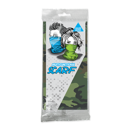 Multifunctional scarf - Lowlands (SCM.04) - in a single polypack