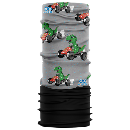 Komin wielofunkcyjny dziecięcy z polarem - Karting T-Rex (SKF.14) - w pojedynczym foliopaku