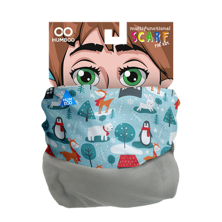 Komin wielofunkcyjny dziecięcy z polarem - Winter Story (SKF.05)