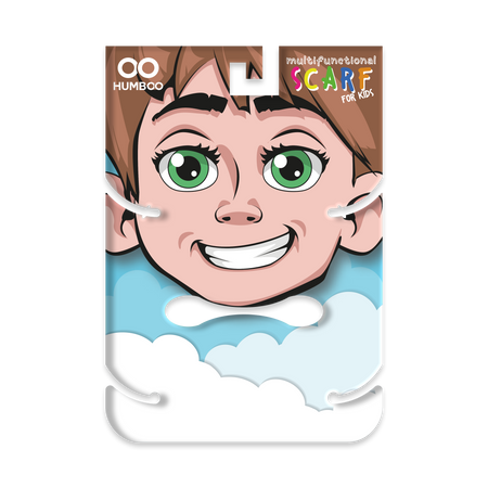 Tekturka - komin wielofunkcyjny dziecięcy z polarem