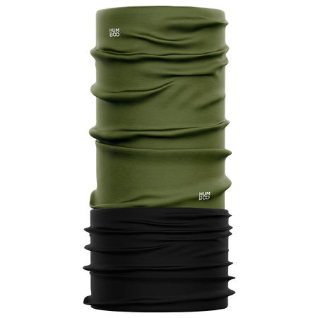 Multifunctional scarf with fleece - Light Olive (SCMF.09) - in a single polypack