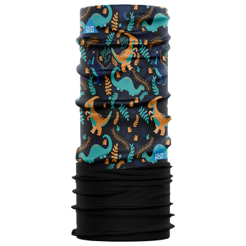 Children's multifunctional scarf with fleece - Jurassic (SKF.02)