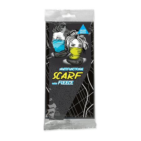 Multifunctional scarf with fleece - Street Map (SCF.16) - in a single polypack