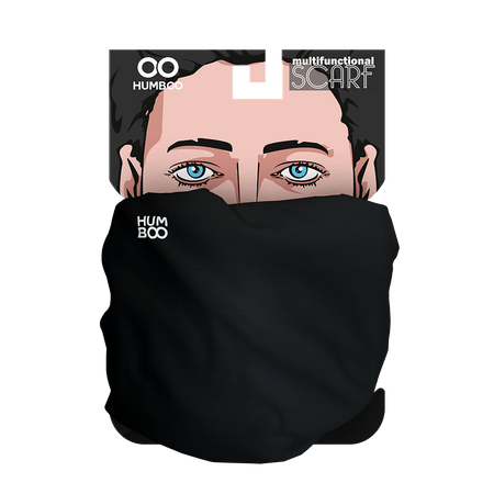 Multifunctional scarf - Black (SCM.19)