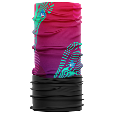 Multifunctional scarf with fleece - Liquid (SCF.09)