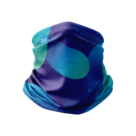 Komin wielofunkcyjny na szyję - Blue Deep (SC.07) - w pojedynczym foliopaku