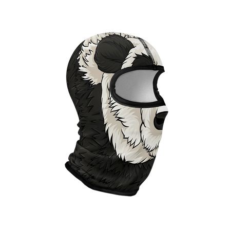 Snow 225 - children's thermoactive balaclava - Panda (KIDS.24) - in a collective package