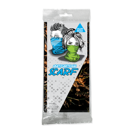 Multifunctional scarf - Forest Litter (SCM.07) - in a single polypack