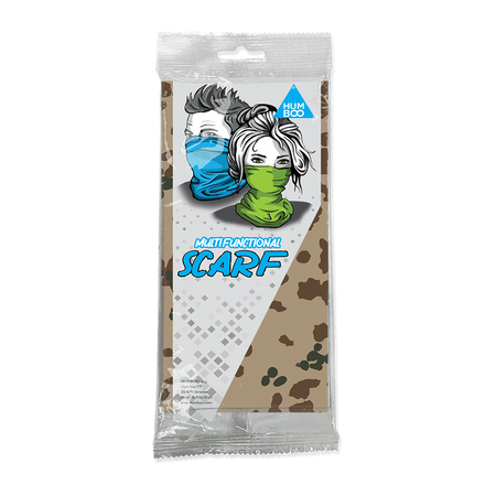 Multifunctional scarf - Troppentarn (SCM.11) - in a single polypack