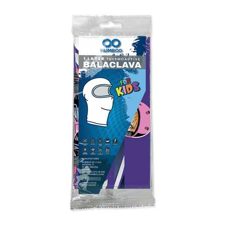 Speedline 160 - children's thermoactive balaclava - Karting Girl (KTK.03) - in a single polypack