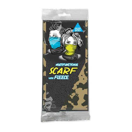 Multifunctional scarf with fleece - Swampy (SCF.10) - in a single polypack