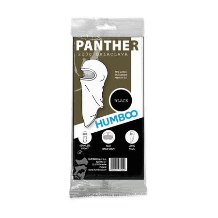 Panther 220 - cotton balaclava - extended cut and special flat seams