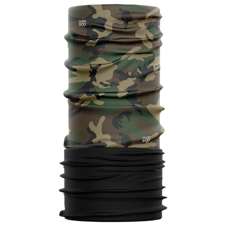 Multifunctional scarf with fleece - Woodlands (SCMF.04) - in a single polypack