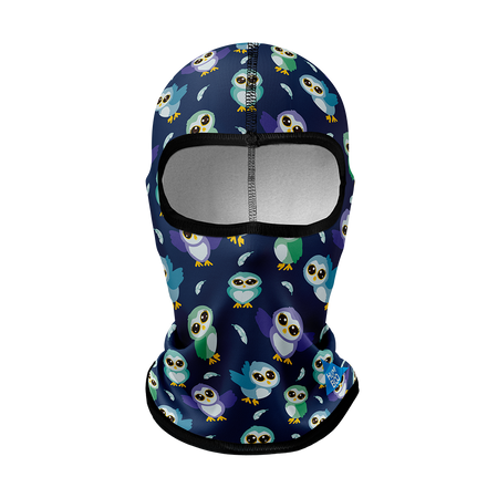 Snow 225 - children's thermoactive balaclava - Owls (KIDS.28) - in a single polypack