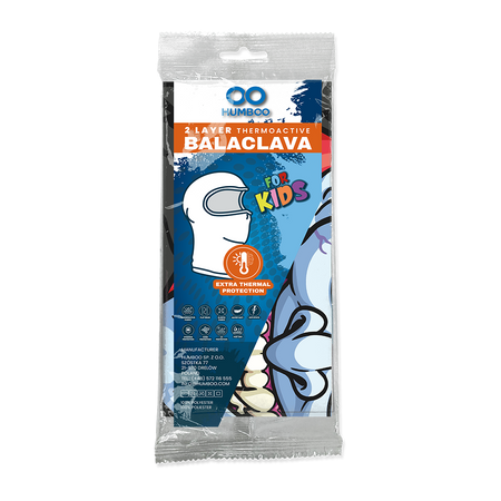 Snow 225 - children's thermoactive balaclava - Witch (KIDS.09) - in a single polypack