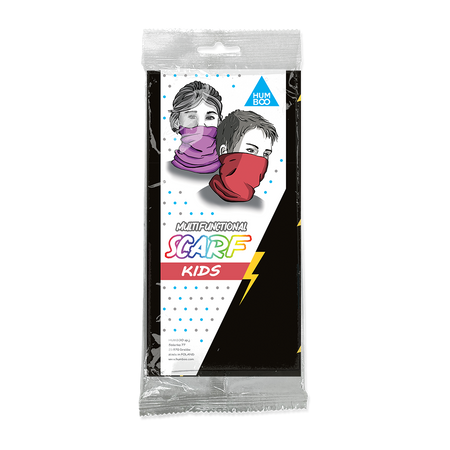 Children's multifunctional scarf - Lightnings (SK.08) - in a single polypack