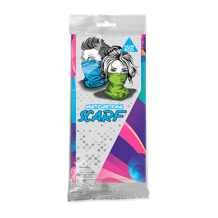 Multifunctional scarf - Colour Waves (SC.04) - in a single polypack