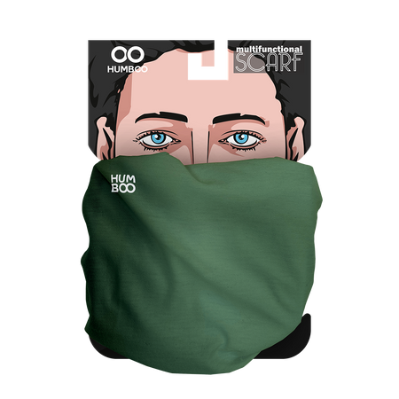 Multifunctional scarf - Dark Olive (SCM.15)