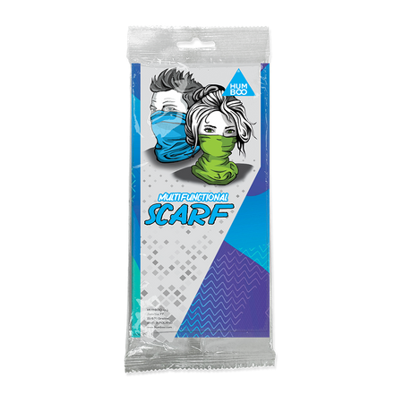 Multifunctional scarf - Blue Deep (SC.07) - in a single polypack