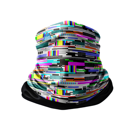 Multifunctional scarf with fleece - TV-Glitch (SCF.06) - in a collective package