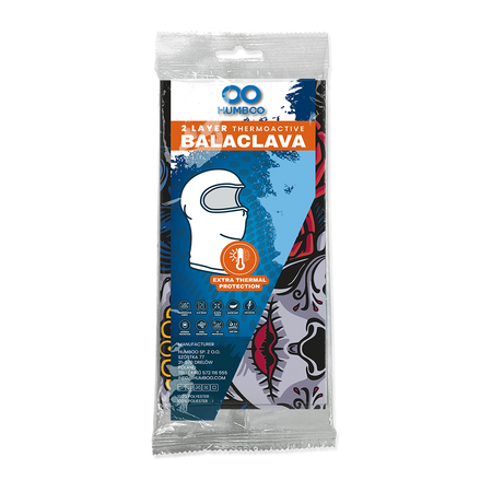 Snow 225 - thermoactive balaclava - Muerte (SNOW.102) - in a single polypack