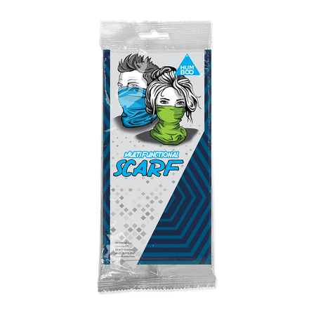 Multifunctional scarf - Phanto Blue (SC.14) - in a single polypacket